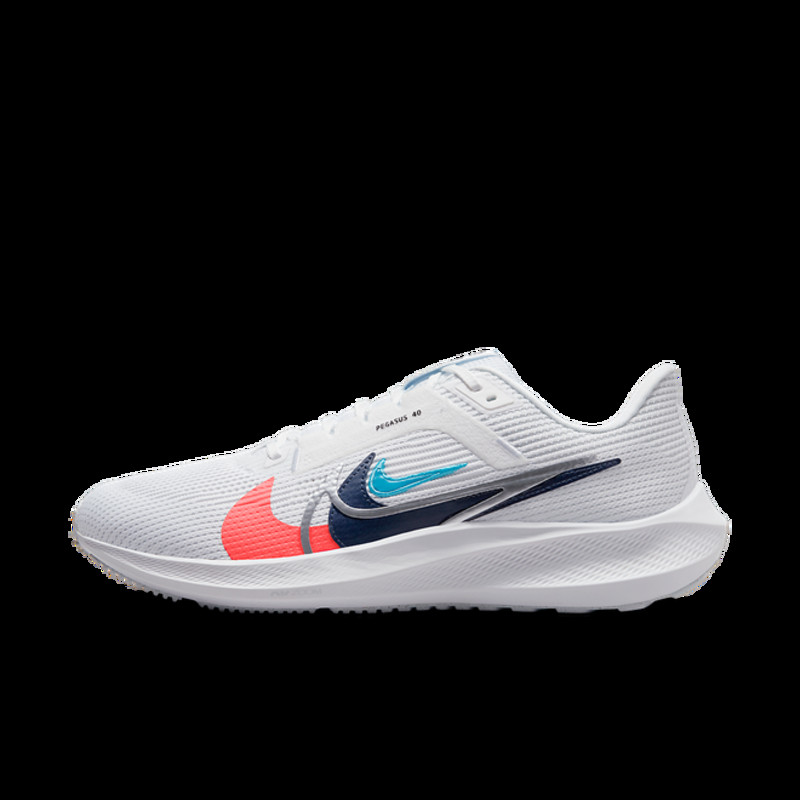 Nike Pegasus 40 Premum White Multi-Color | FB7179-100