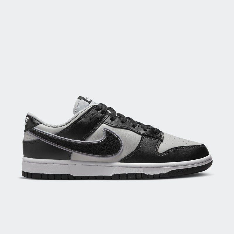 Nike Dunk Low Chenille Swoosh Black | DQ7683-001 | Grailify