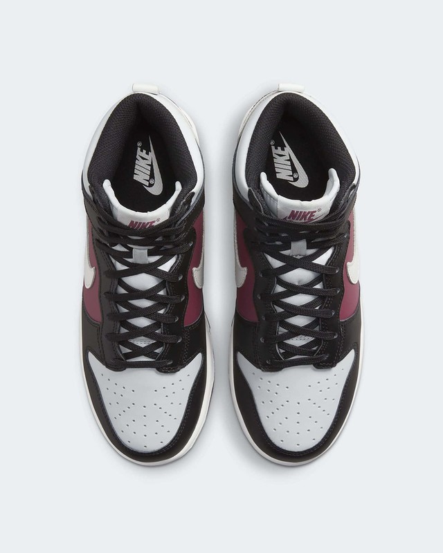 Nike Dunk High White/Black/Maroon | DD1869-005