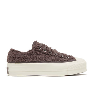 Converse Wmns Chuck Taylor All Star Platform Low 'Cozy Sherpa - Violet Ore' | 572201C