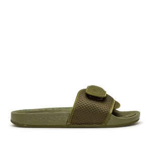 adidas Originals x PHARRELL WILLIAMS BOOST SLIDE "OLIVE CARGO" | FY6141