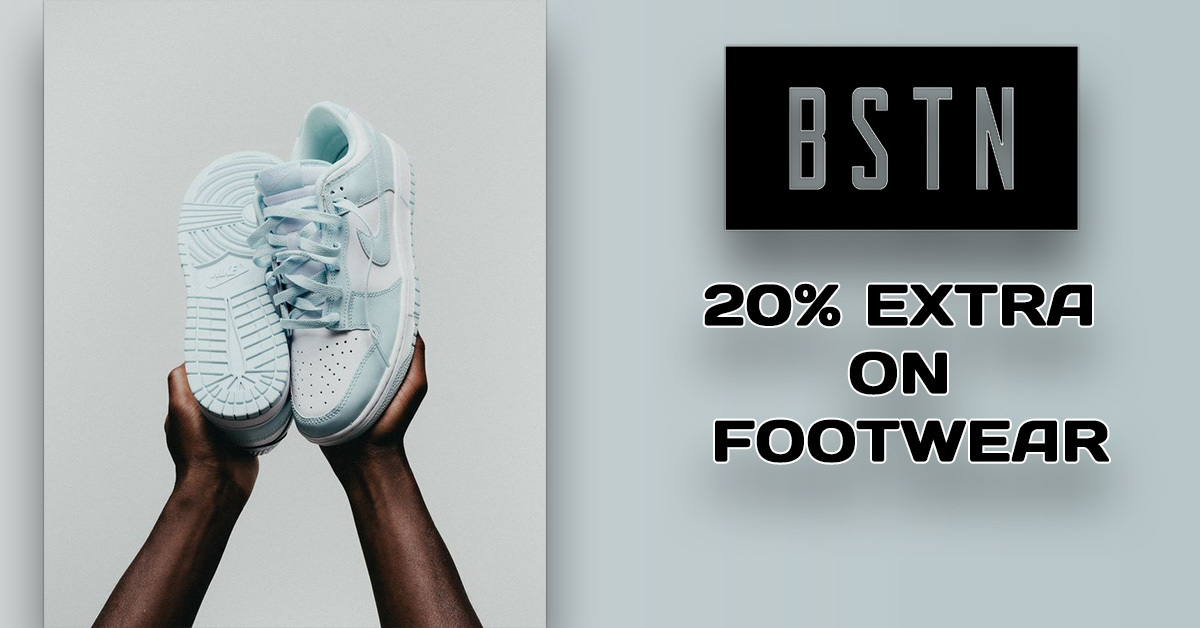 BSTN Sale: 20% EXTRA OFF Footwear
