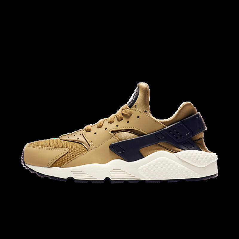 Nike air shop huaraches gold