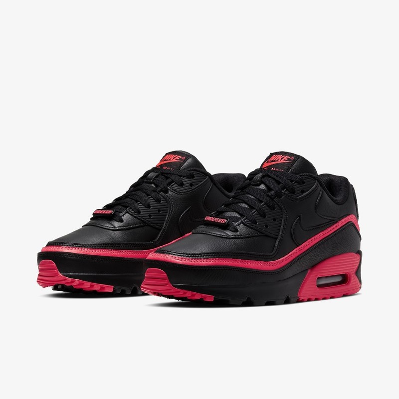 UNDFTD x Nike Air Max 90 Black/Solar Red | CJ7197-003