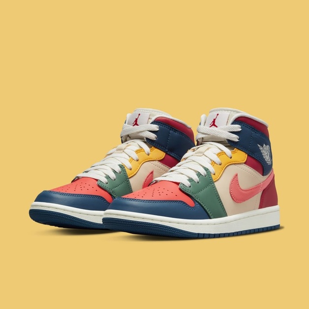 Soon to Be Released a Multi-Coloured Air Jordan 1 Mid