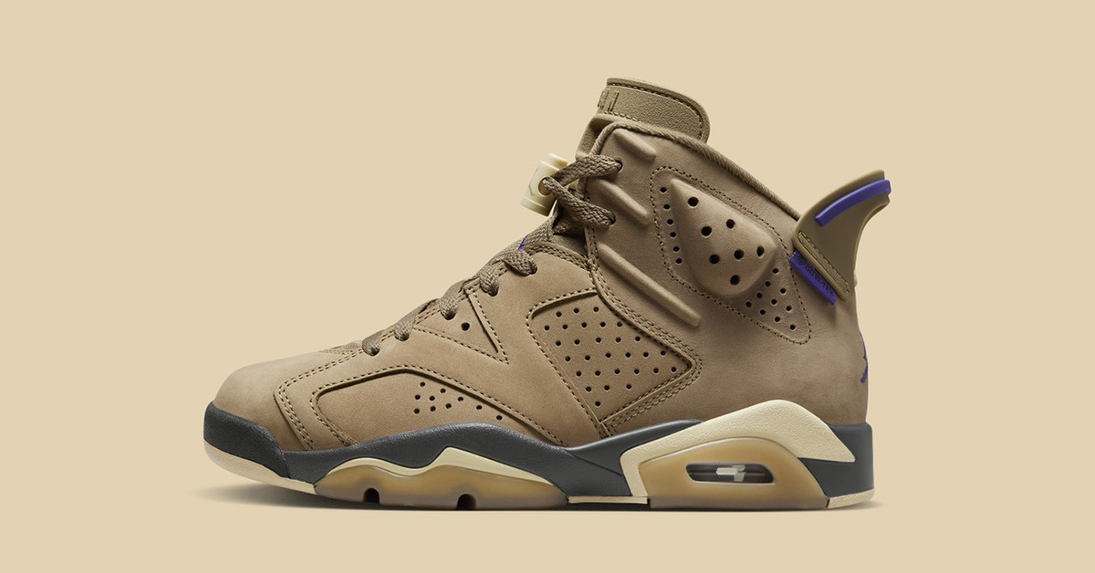 Mit dem Air Jordan 6 WMNS Gore-Tex „Brown Kelp“ durch die nasskalte Jahreszeit