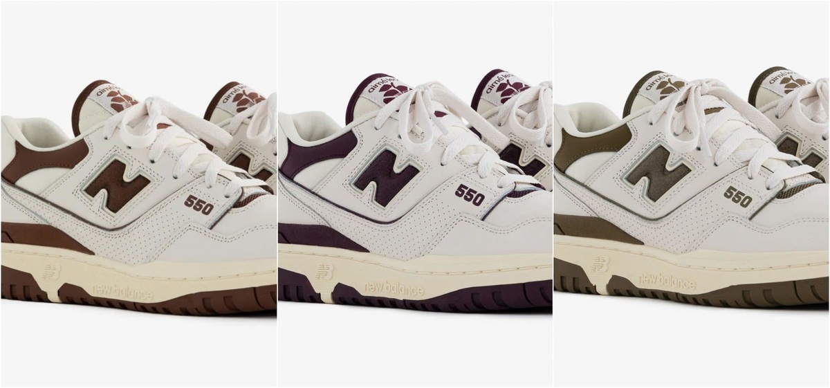 Drei weitere Aimé Leon Dore x New Balance 550 droppen schon bald