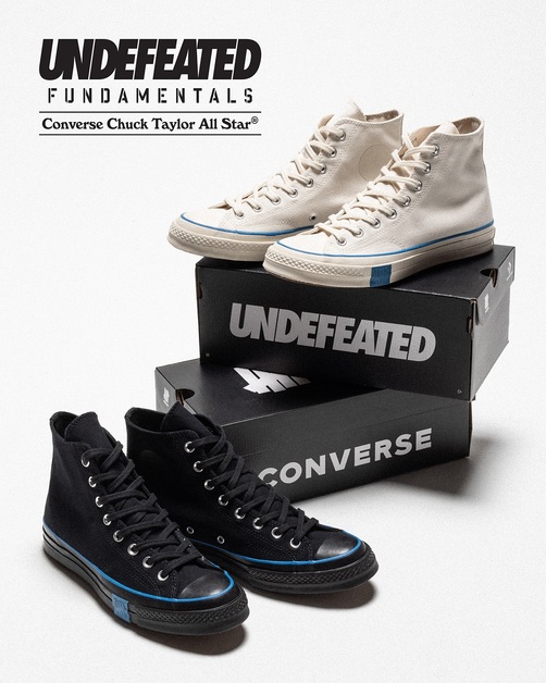 Undefeated and Converse Stick to the "FUNDAMENTALS" with Two new Chuck 70s