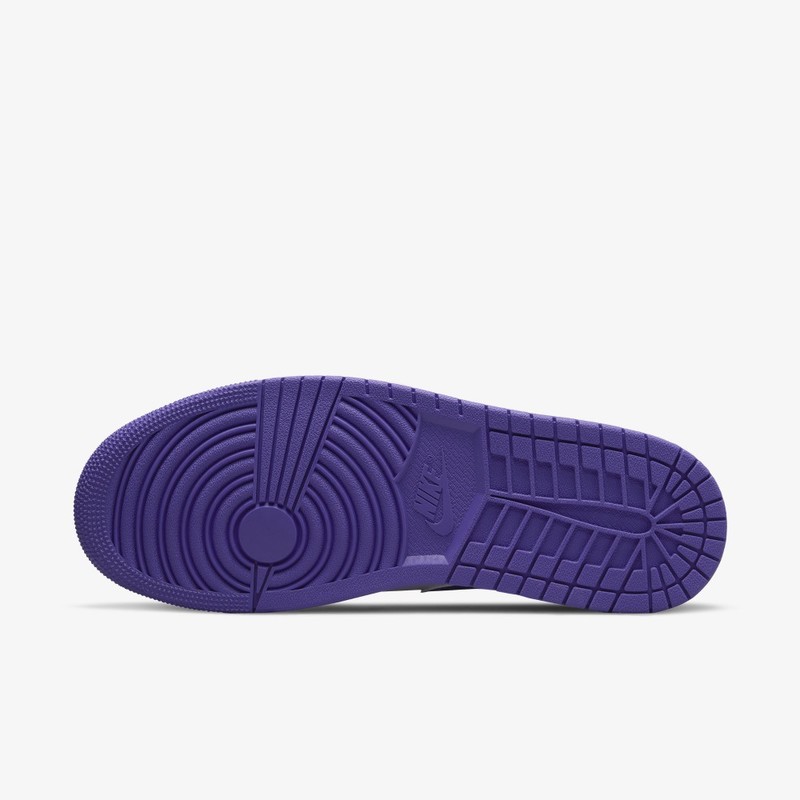 Air Jordan 1 Mid Court Purple | 554724-095