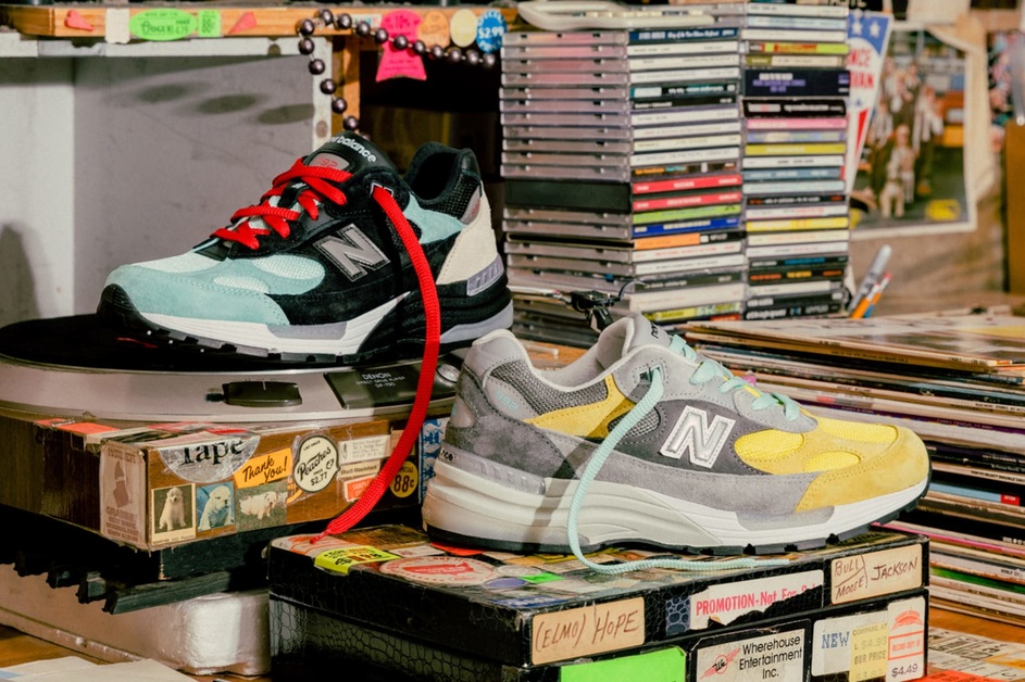 New Balance bringt eine Kollabo mit Nice Kicks und Amoeba Music heraus