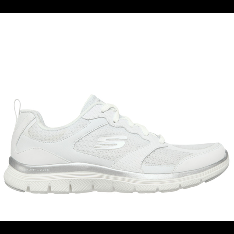 Skechers Womens WMNS Flex Appeal 4.0 White Marathon Running