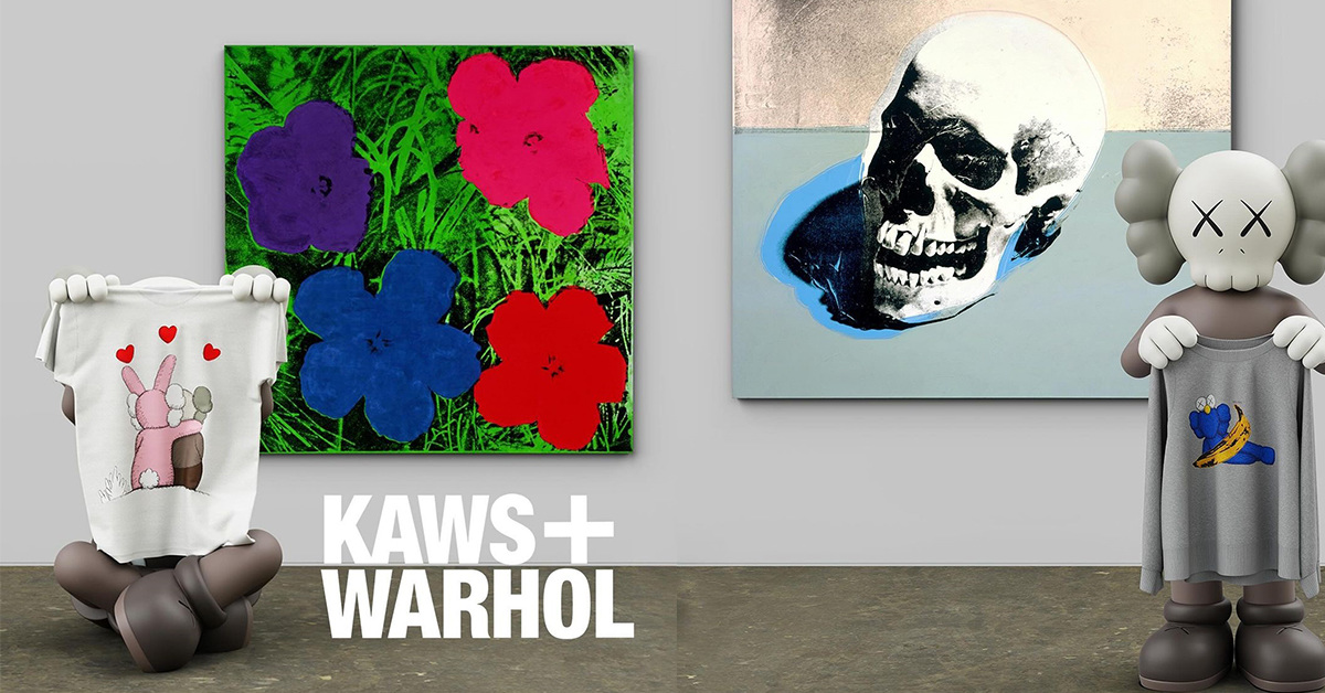 UNIQLO x KAWS + Warhol Kollaboration und Ausstellung-Details