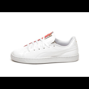 Puma Basket Crush (Puma White - Hibiscus) | 369556-01