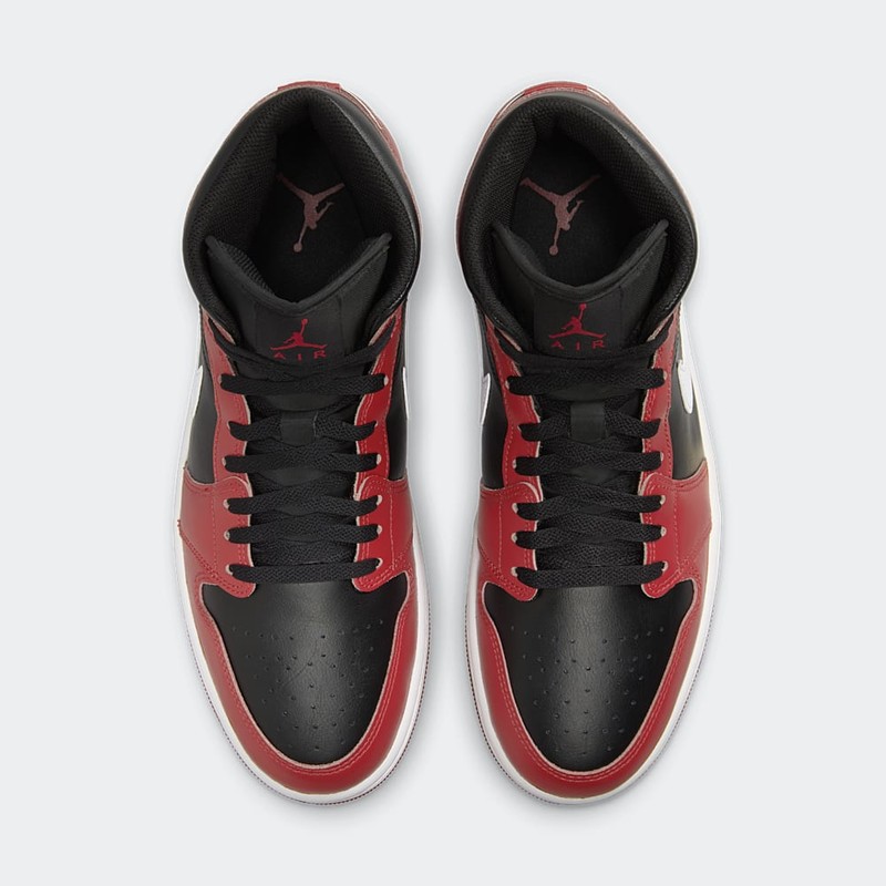 Air Jordan 1 Mid "Black/Gym Red" | DQ8426-061