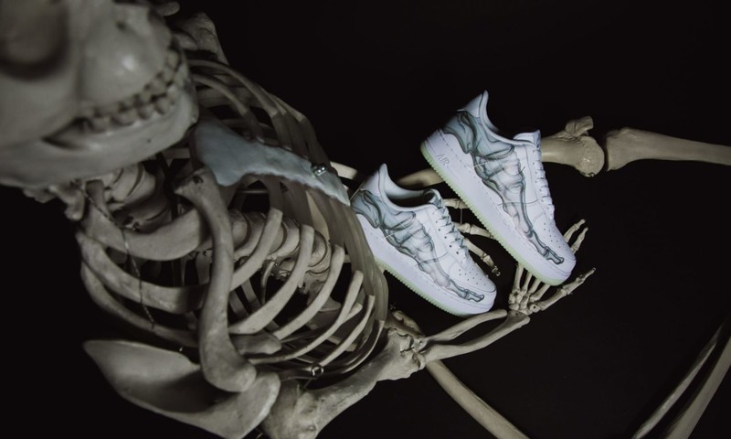 Nike Air Force 1 Low QS Skeleton | BQ7541-100
