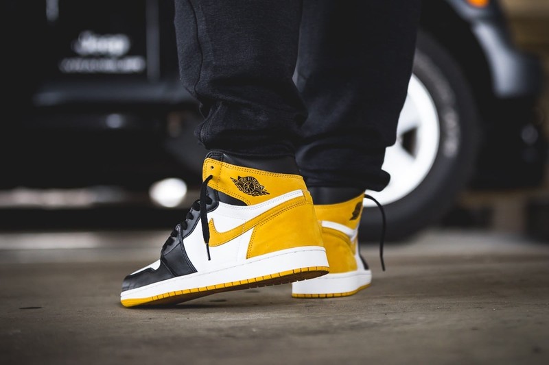 Air Jordan 1 High OG Yellow Ochre | 555088-109