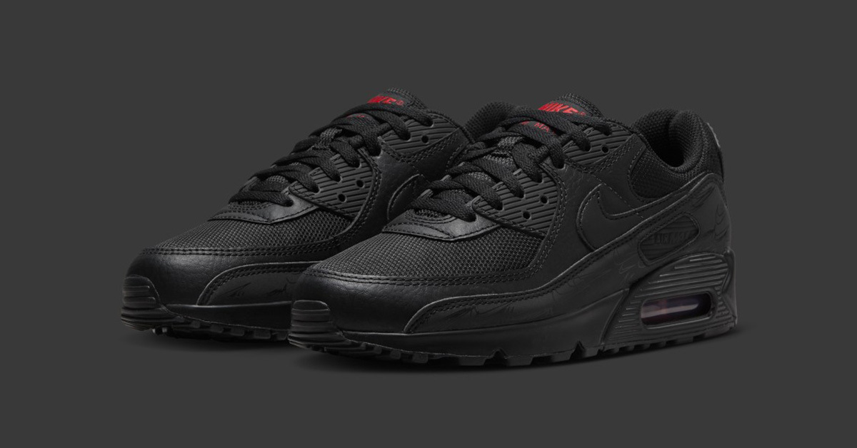 Nike deckt einen Air Max 90 „Black Reflective“ auf