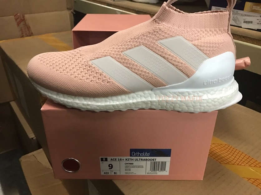 First Look: KITH x adidas Ace 16+ Ultra Boost Clear Granite