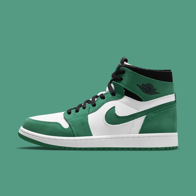 Detailliertere Bilder vom Air Jordan 1 Zoom CMFT „Stadium Green“